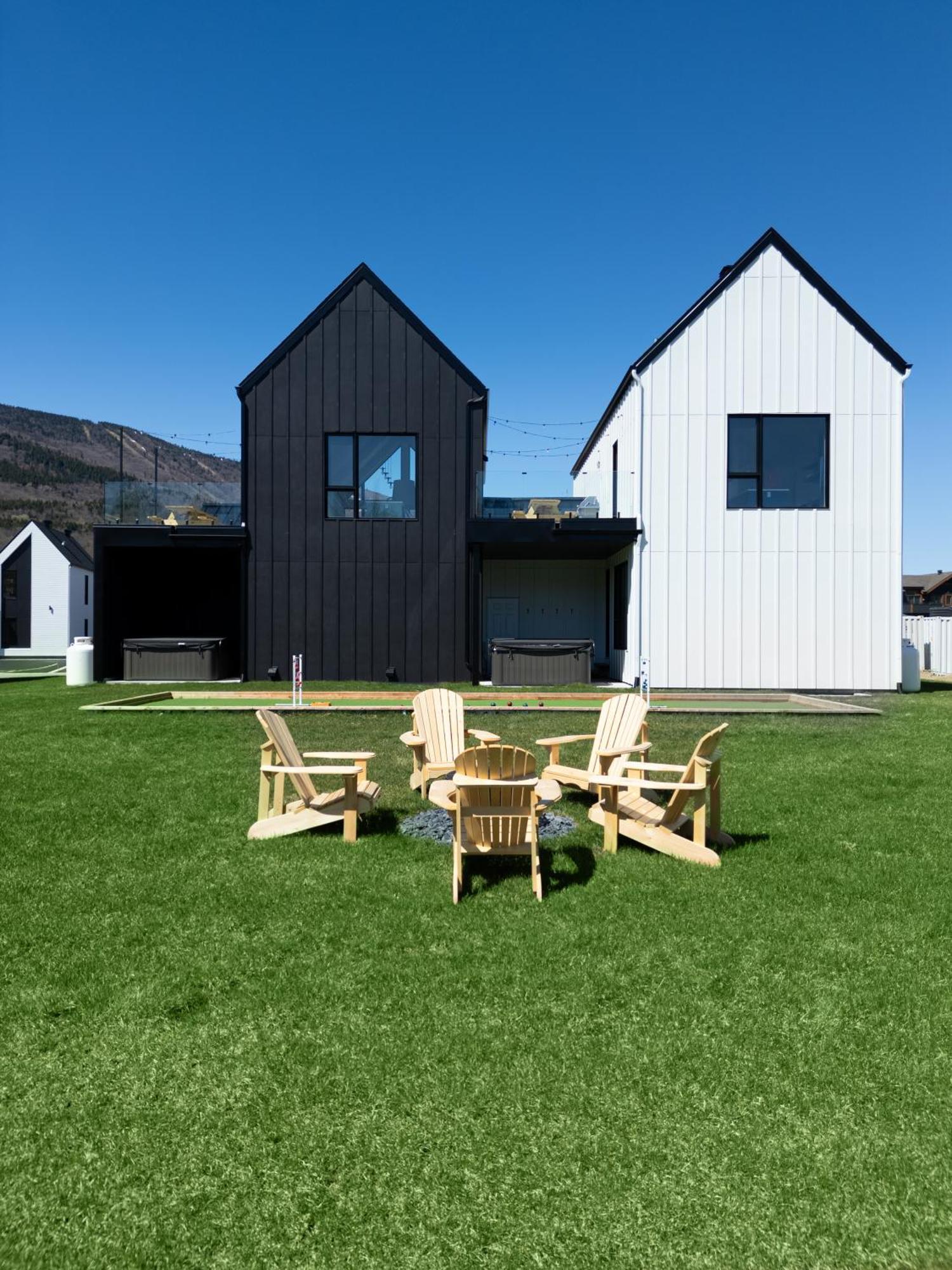 Sofa Villas Mont Sainte-Anne 波普雷 外观 照片