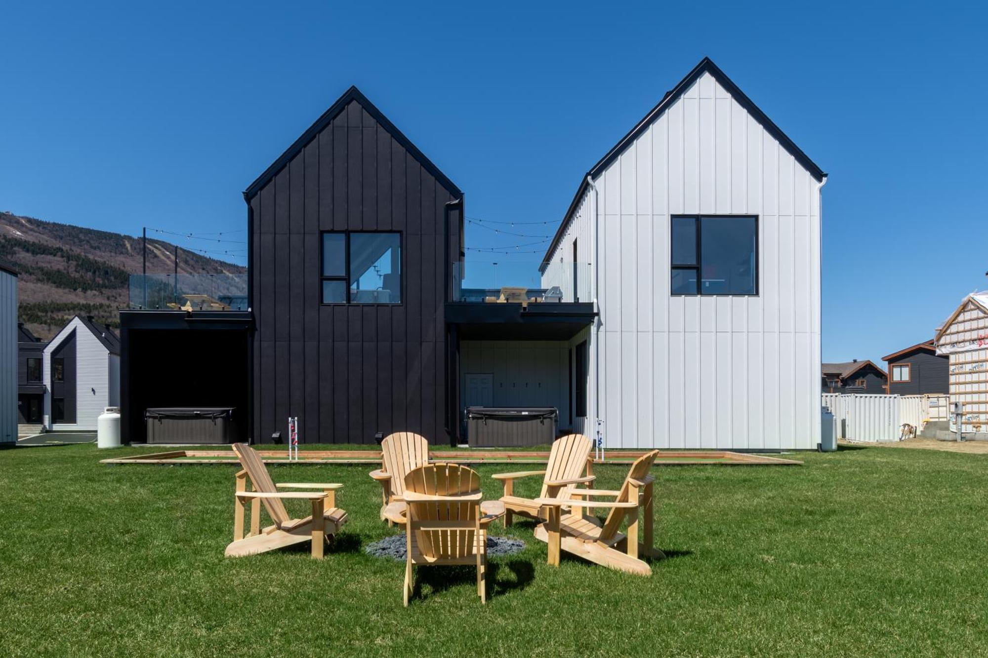 Sofa Villas Mont Sainte-Anne 波普雷 外观 照片